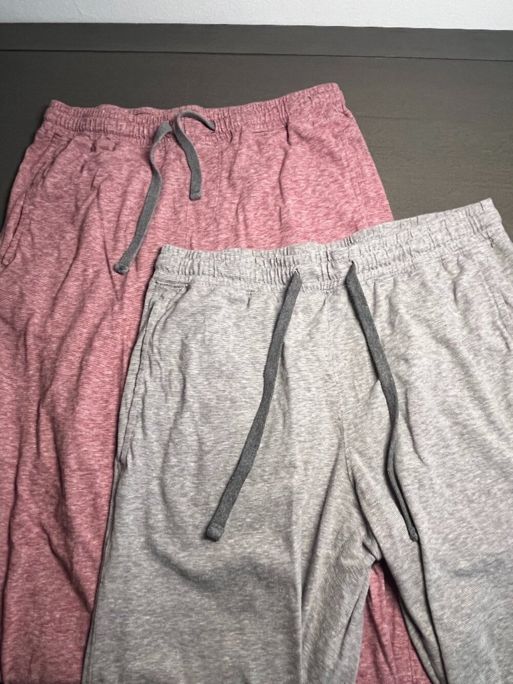 (2 Pairs) Gap (Men's) Size Small, Cotton, Draw-String Sweat Pants/Pajama Pants